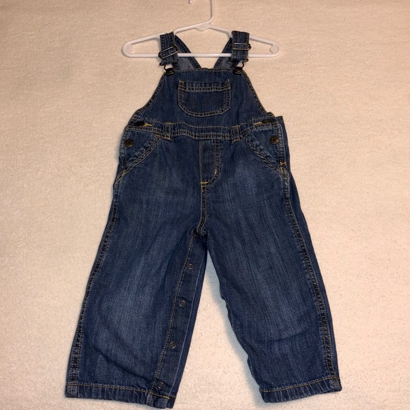 Old Navy 18-24 Months Unisex Jean Overalls - Picture 5 of 7